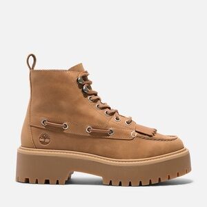 Timberland Women's Lace-Up Tan Boots